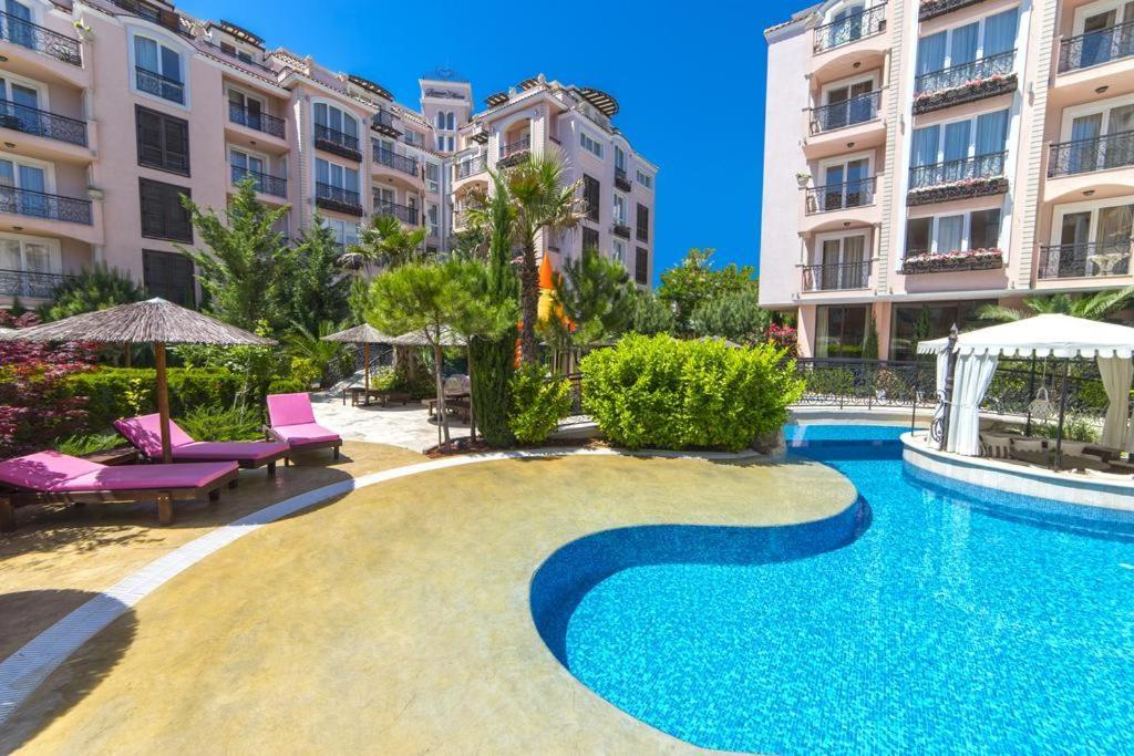Sea Romance Lejlighedshotel Sunny Beach Eksteriør billede